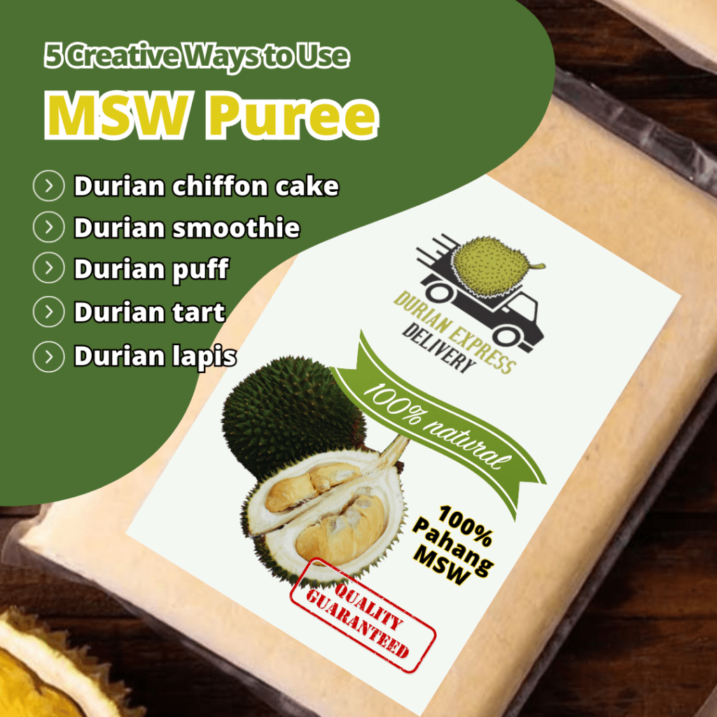 Order durian puree online