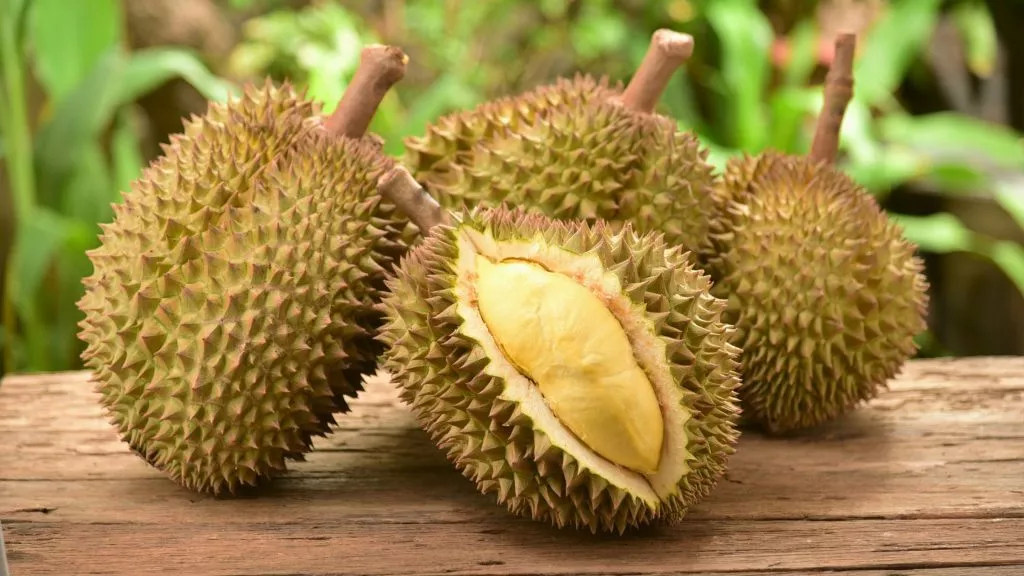 Health benefits of green skin king durians