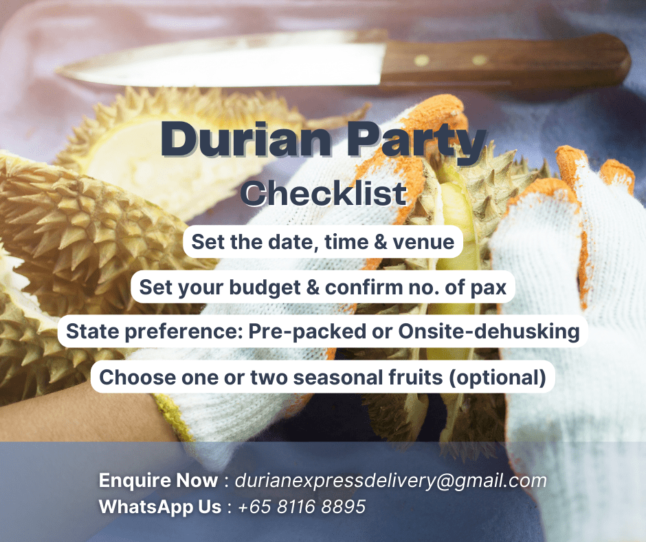 Durian party_checklist