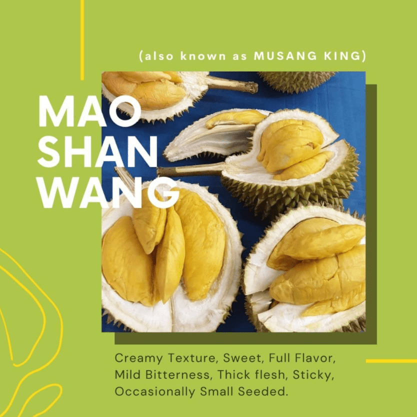 Mao shan wang durian delivery