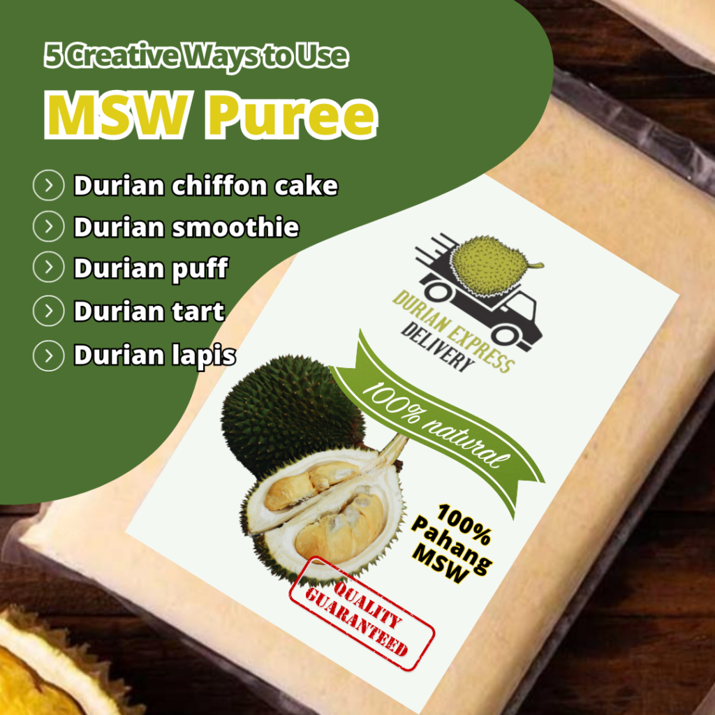 Order durian puree online